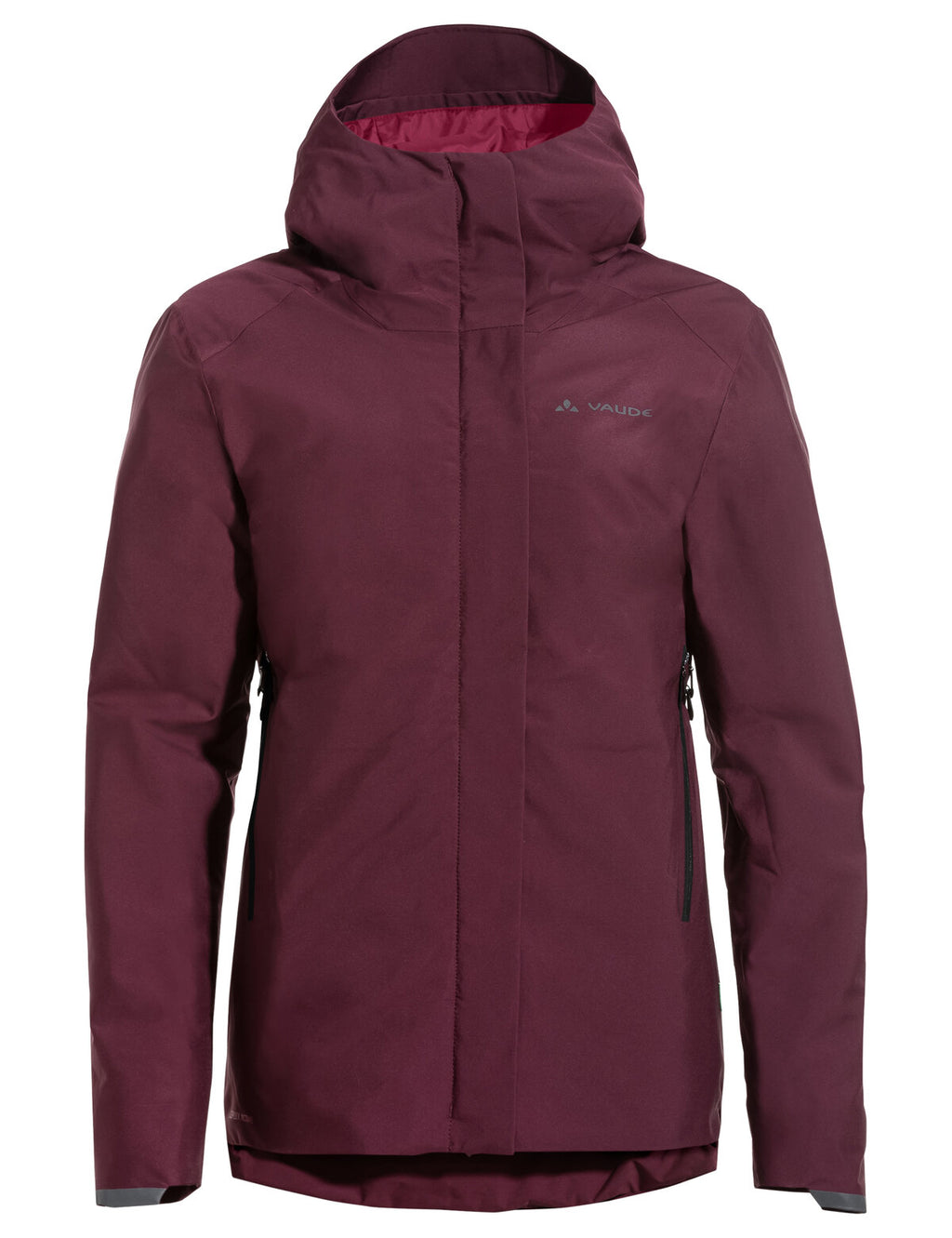 Women's Cyclist Warm Rain Jacket - cassis
