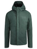 Men's Cyclist Warm Rain Jacket - dusty forest