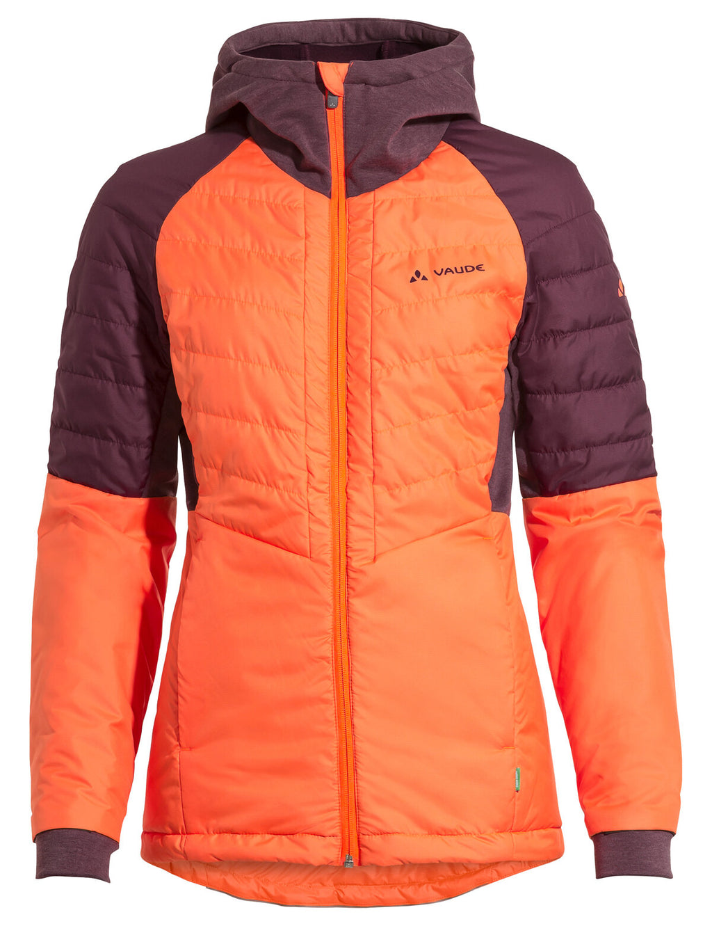 Women's Cyclist Hybrid Jacket - neon orange
