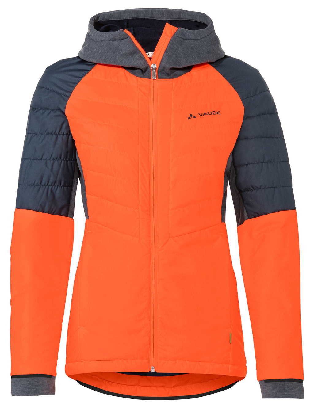 Women's Cyclist Hybrid Jacket - neon orange/blue