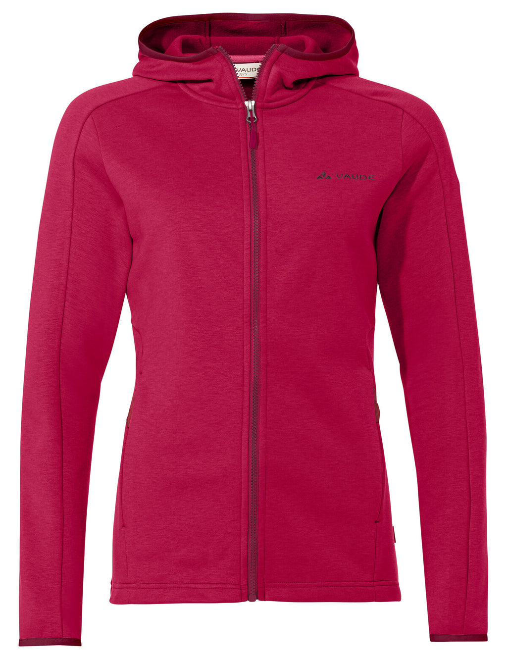 Women's Moena Fleece Jacket - crimson red