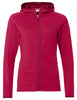 Women's Moena Fleece Jacket - crimson red