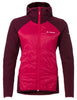 Women's Valdassa Hybrid Jacket - crimson red/cassis