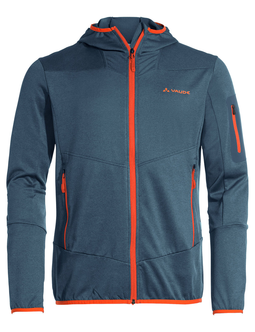 Men's Monviso Fleece Jacket - baltic/glowing red