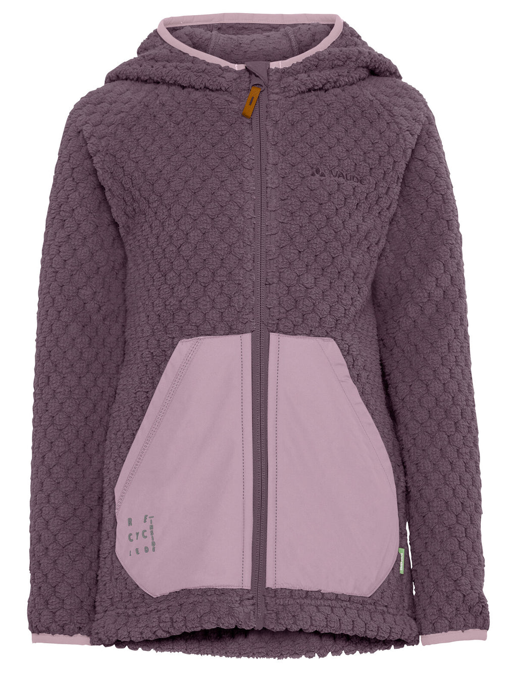Kids Manukau Fleece Jacket - blackberry