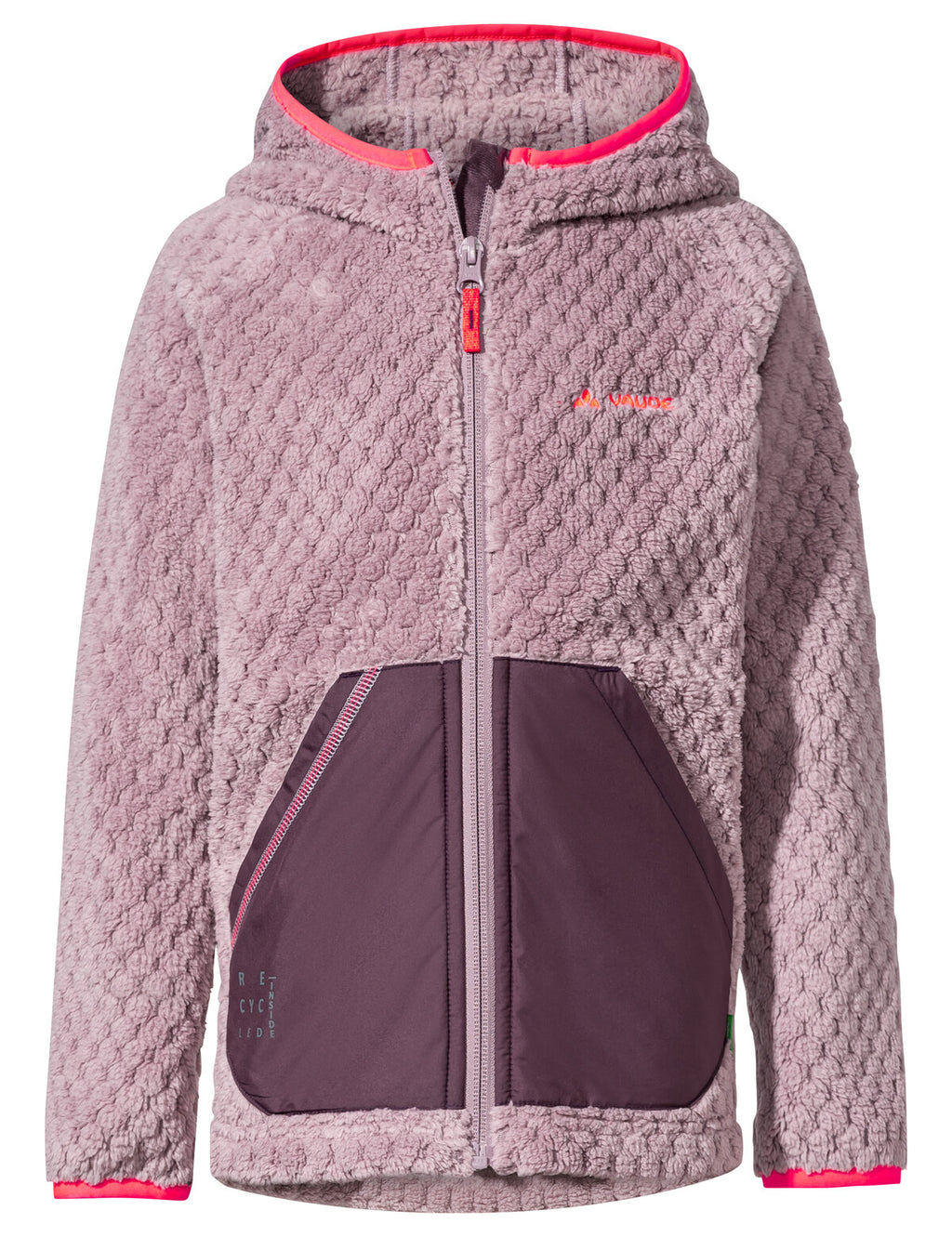 Kids Manukau Fleece Jacket - lilac dusk