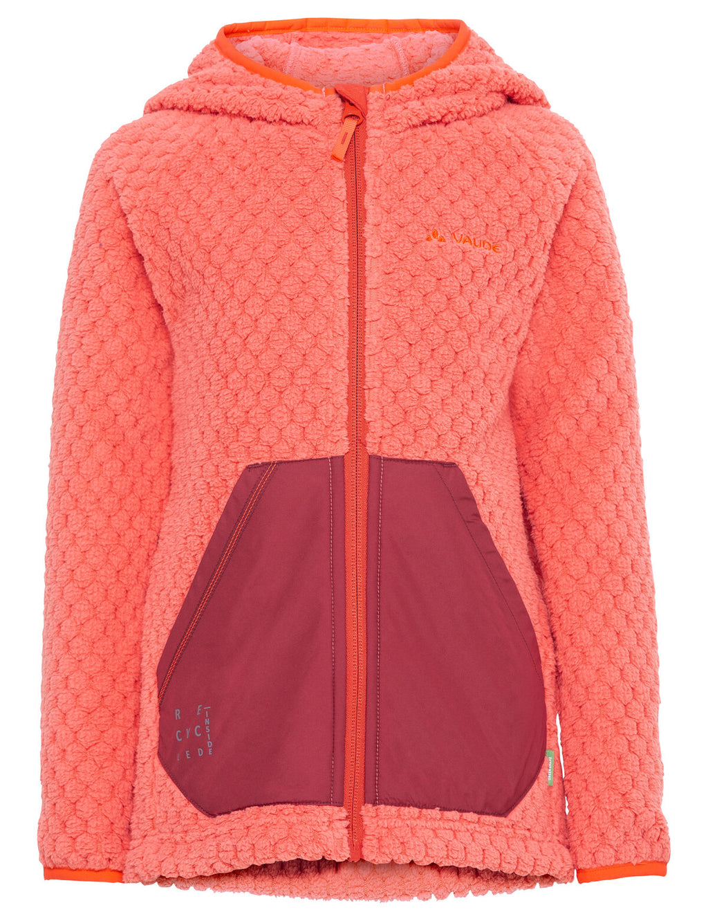 Kids Manukau Fleece Jacket - hotchili
