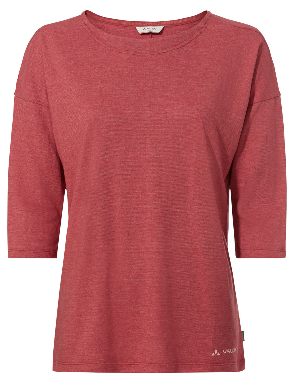 Women's Neyland 3/4 T-Shirt - brick