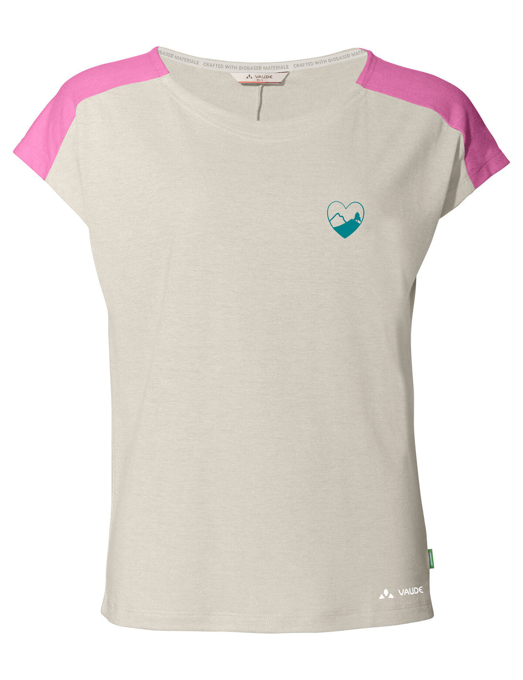 Women's Neyland T-Shirt - ecru/dragon fruit