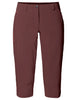 Women's Skomer Capri - dark cherry