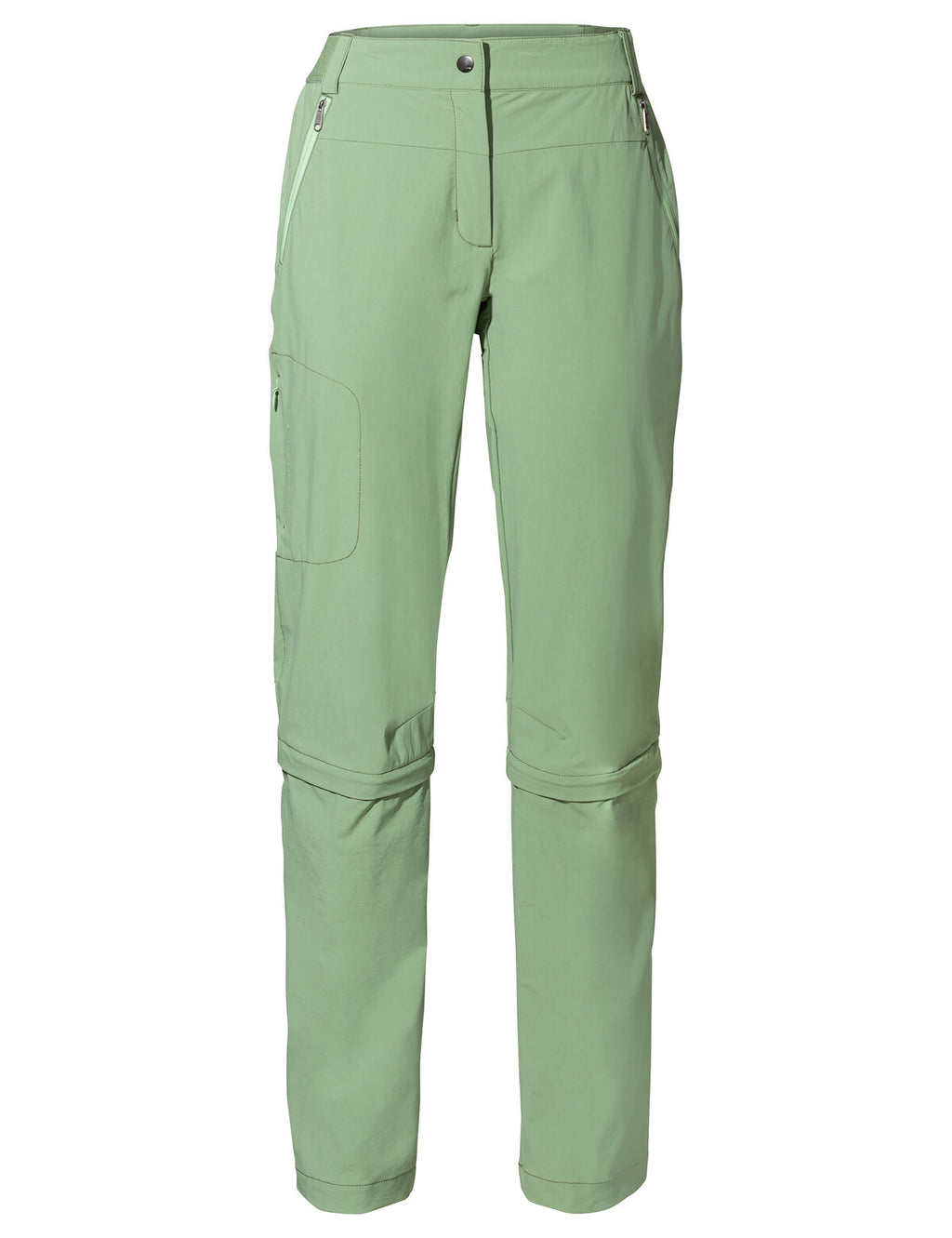 Women's Farley Stretch Capri T-Zip Pants III - willow green