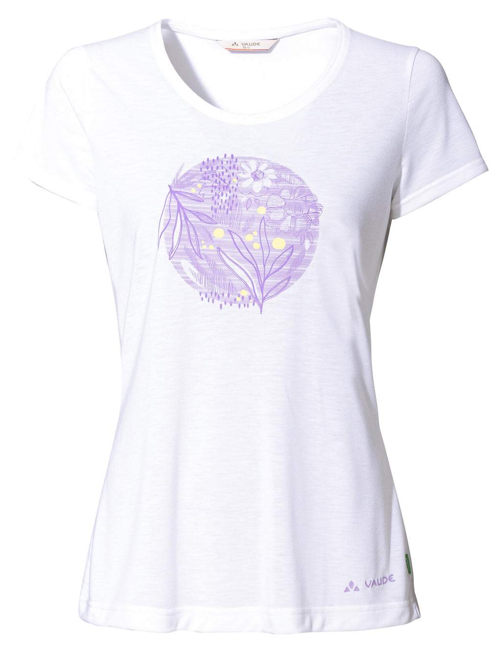 Women's Skomer Print T-Shirt II - white/white