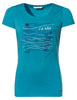 Women's Skomer Print T-Shirt II - arctic blue