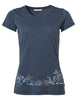 Women's Skomer Print T-Shirt II - dark sea uni