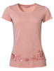 Women's Skomer Print T-Shirt II - soft rose