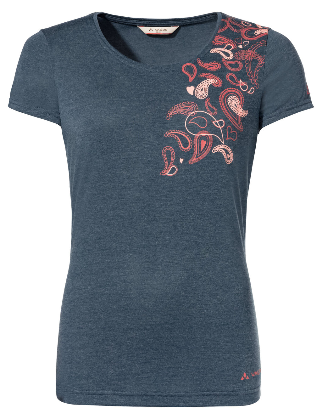 Women's Skomer Print T-Shirt II - dark sea