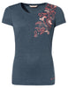 Women's Skomer Print T-Shirt II - dark sea