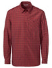 Men's Albsteig LS Shirt III - carmine