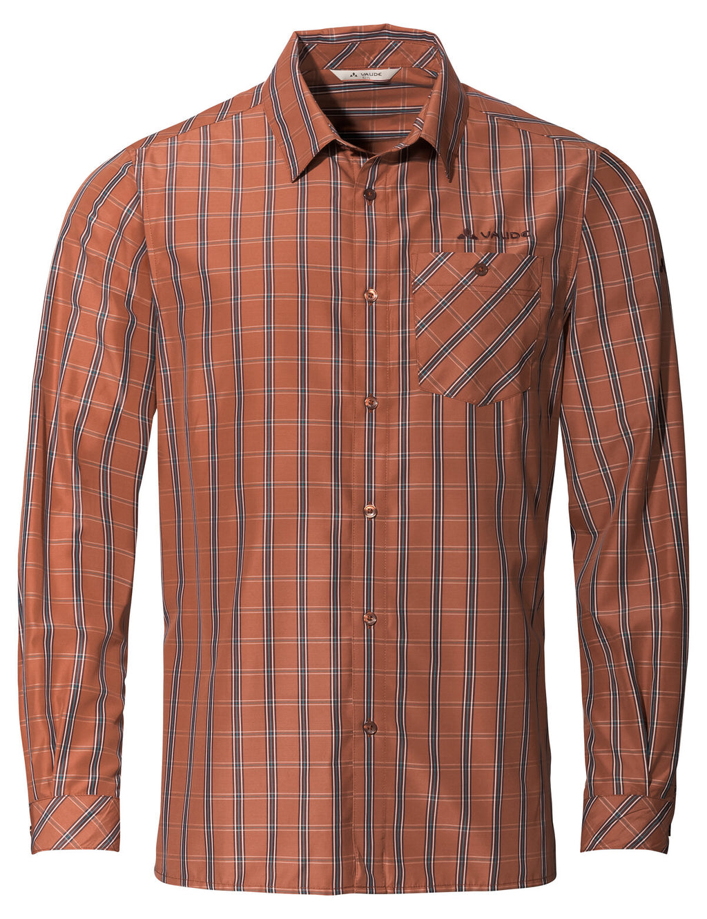 Men's Albsteig LS Shirt III - auburn