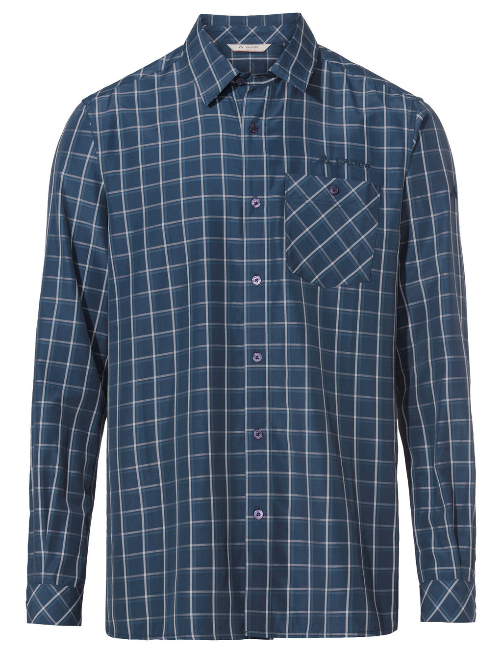 Men's Albsteig LS Shirt III - dark sea/dark sea
