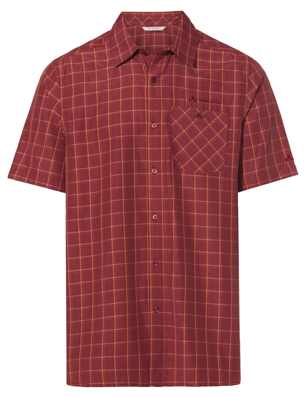 Men's Albsteig Shirt III - carmine/mars red