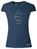 Women's Tekoa Wool T-Shirt - dark sea uni