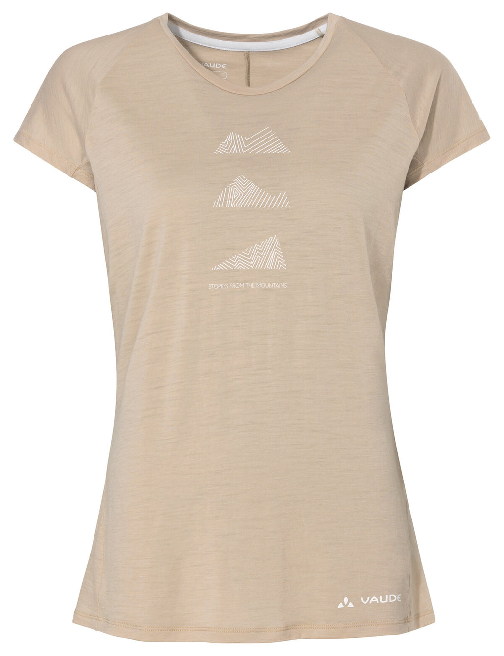 Women's Tekoa Wool T-Shirt - linen