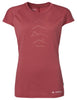 Women's Tekoa Wool T-Shirt - brick