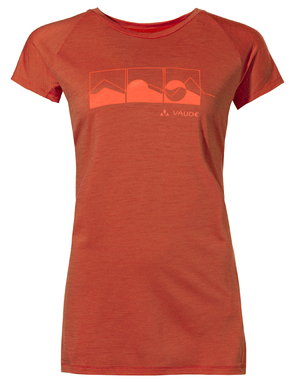 Women's Tekoa Wool T-Shirt - hotchili