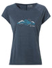 Women's Tekoa T-Shirt II - dark sea/white