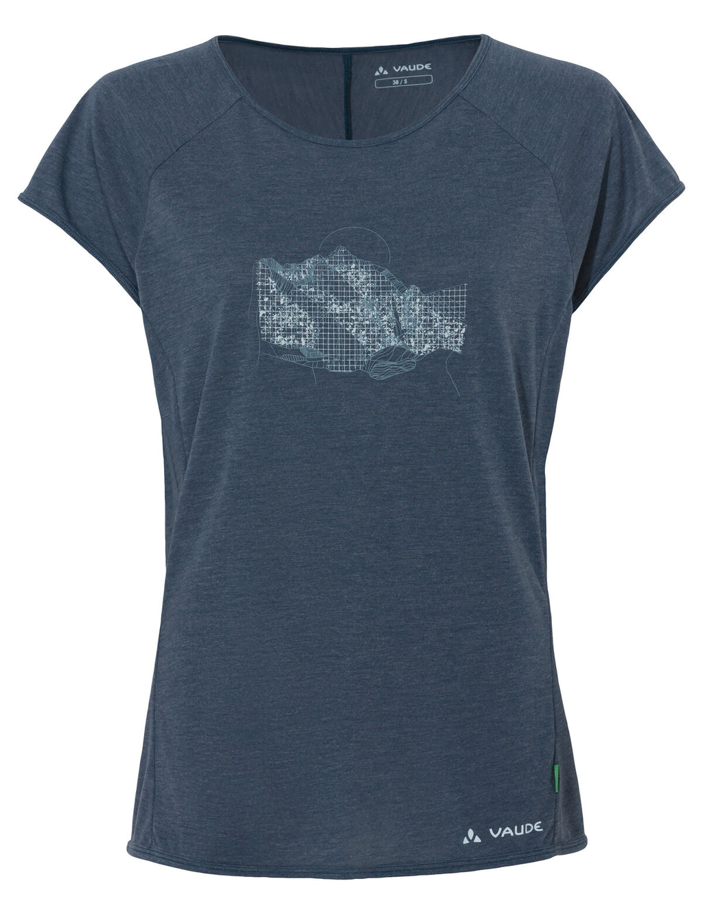 Women's Tekoa T-Shirt II - dark sea/dark sea
