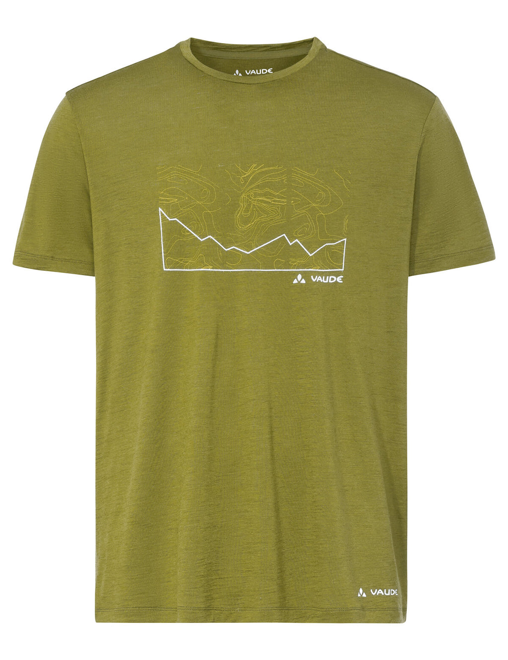 Men's Tekoa Wool T-Shirt - dark leaf
