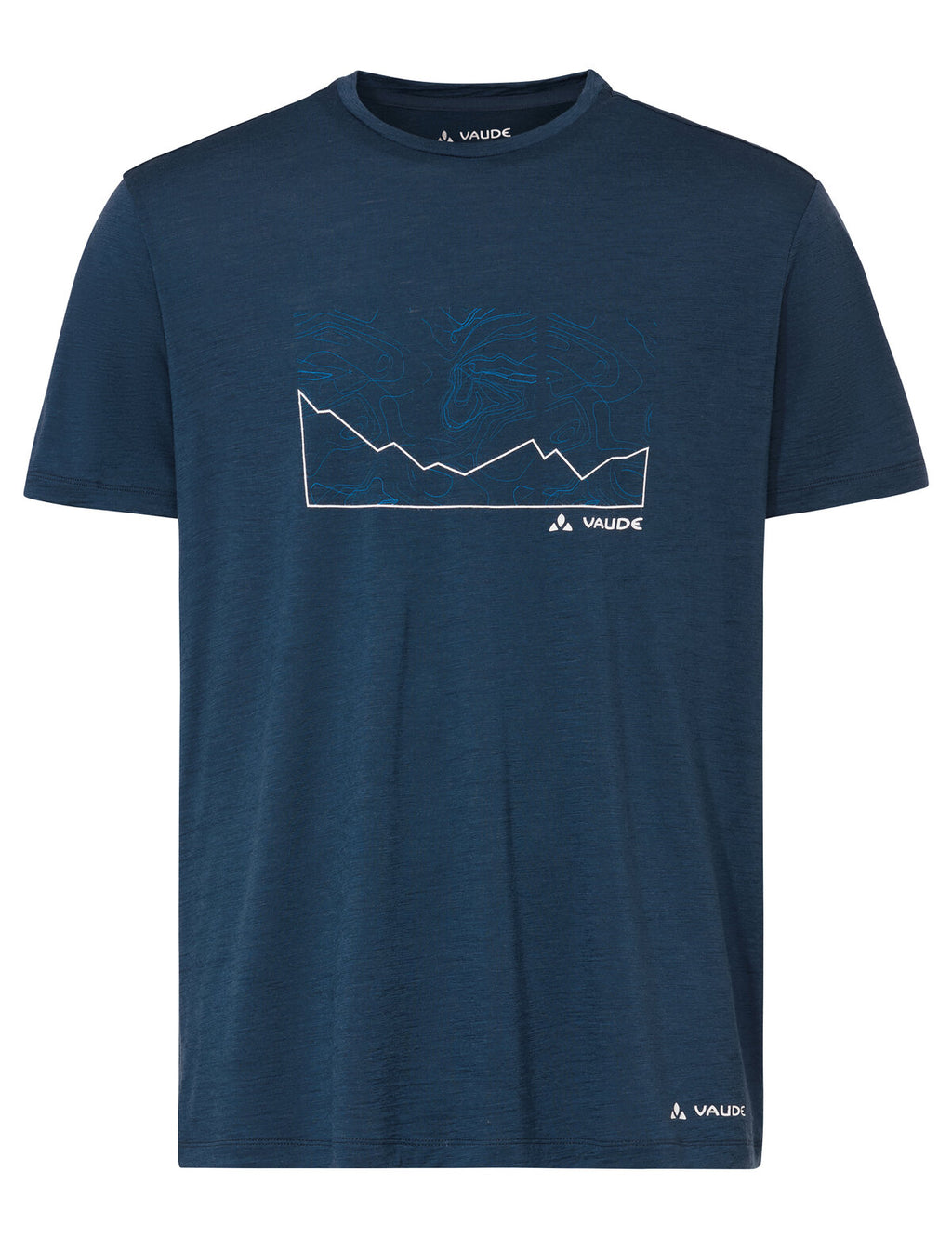 Men's Tekoa Wool T-Shirt - dark sea/blue
