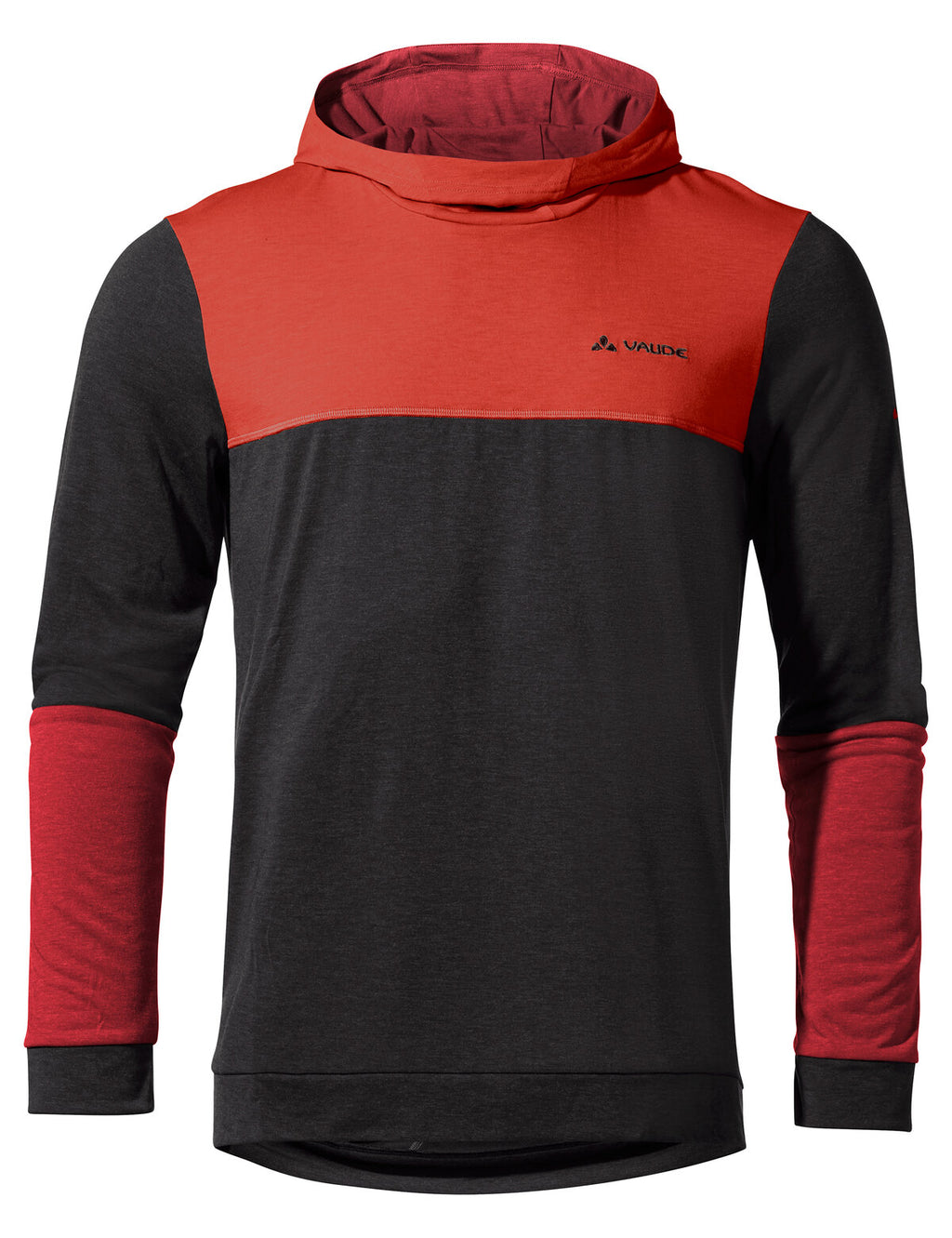 Men's Qimsa Hoody - glowing red