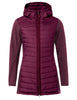 Women's Skomer Hybrid Parka - passion fruit