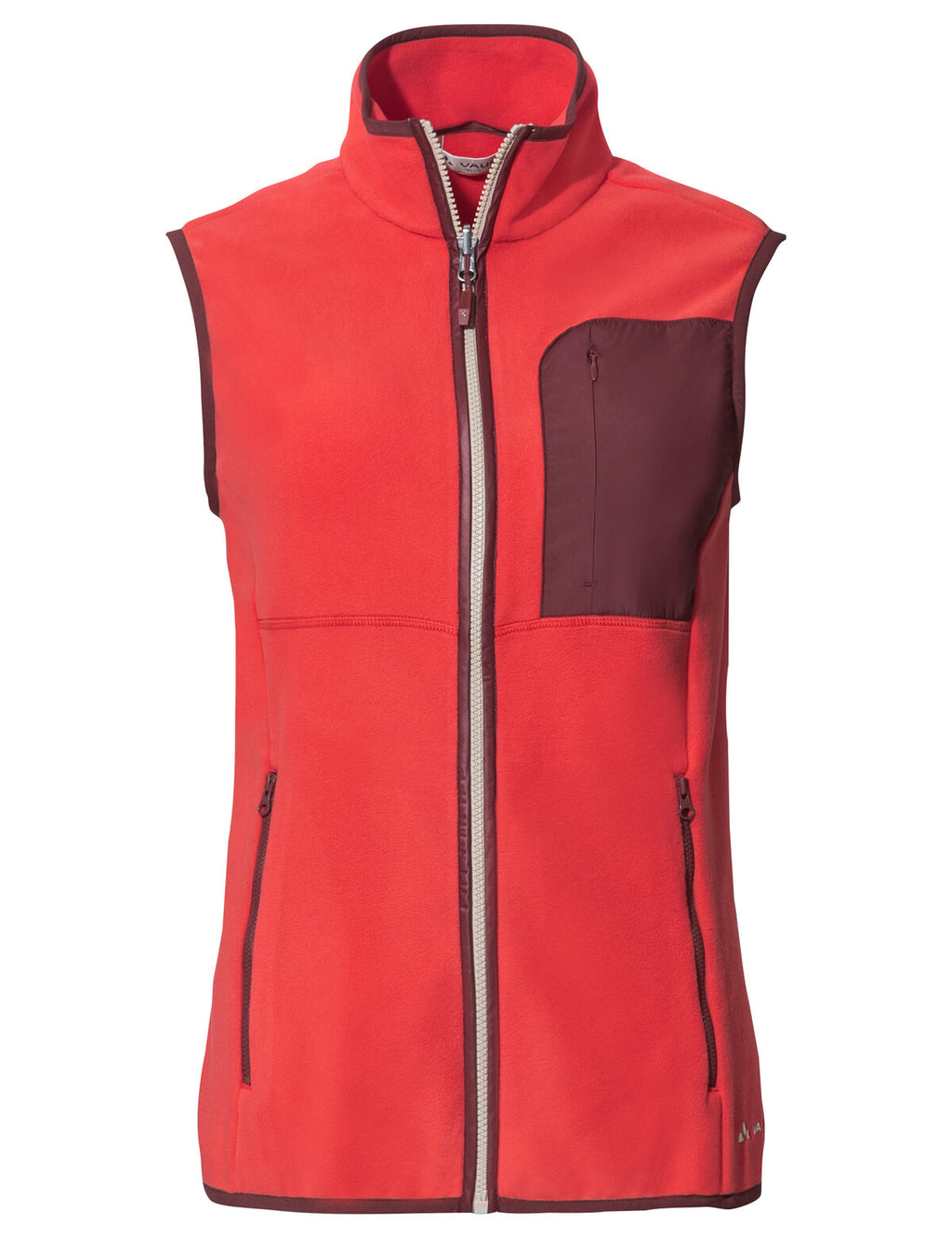 Women's Rosemoor Fleece Vest - flame