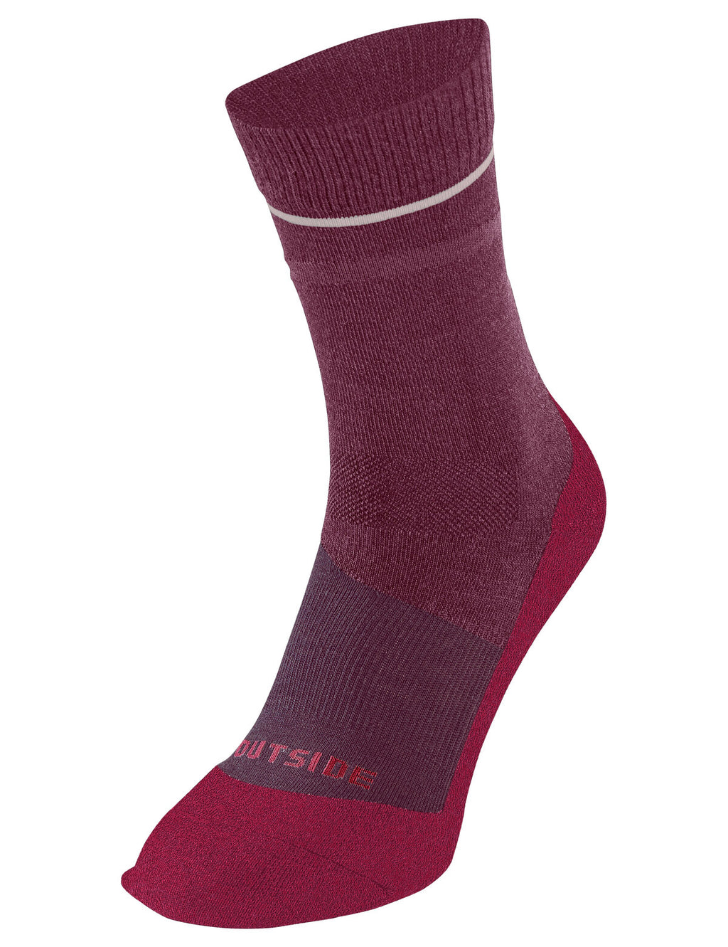 Wool Socks Short - cassis