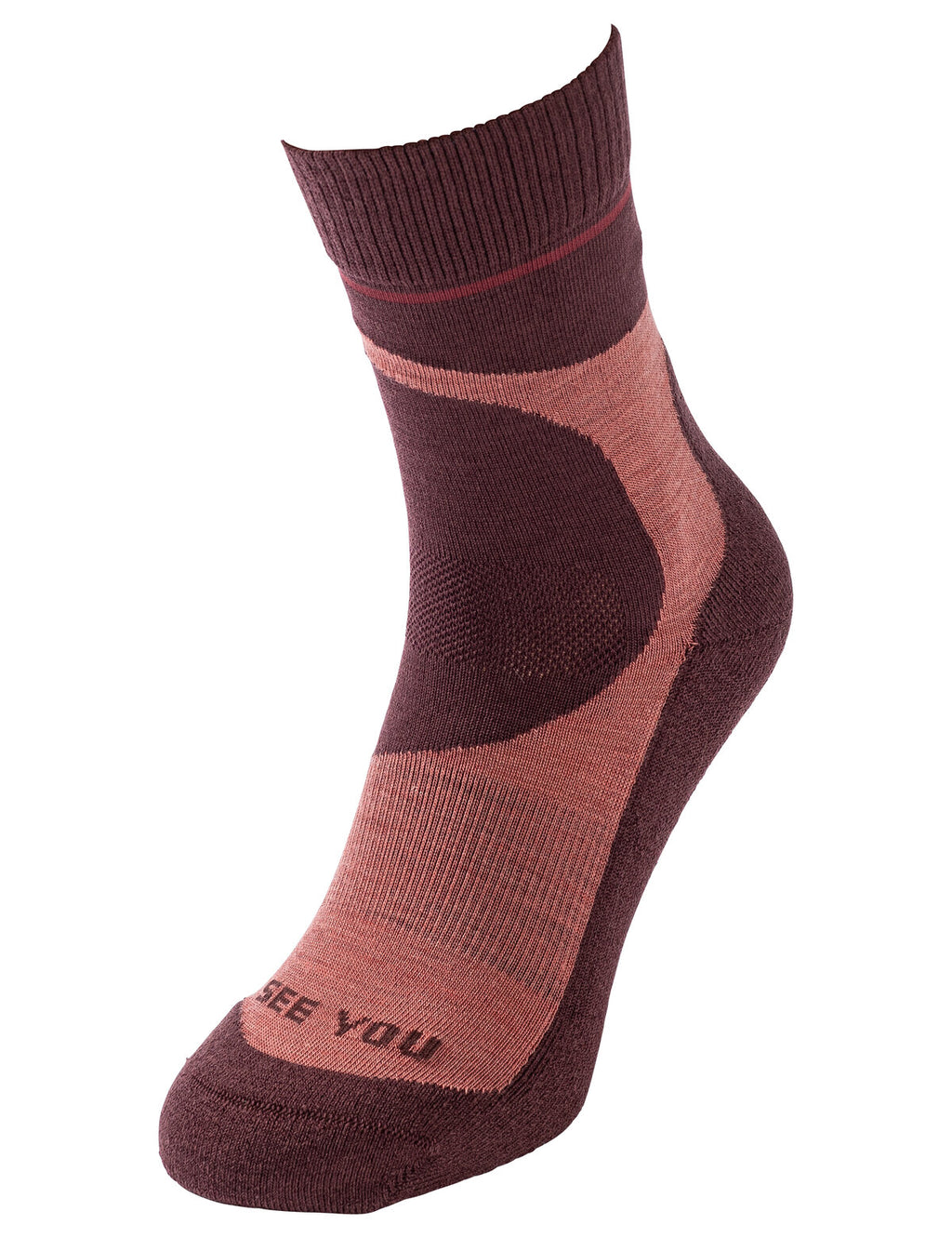 Wool Socks Short - dark oak