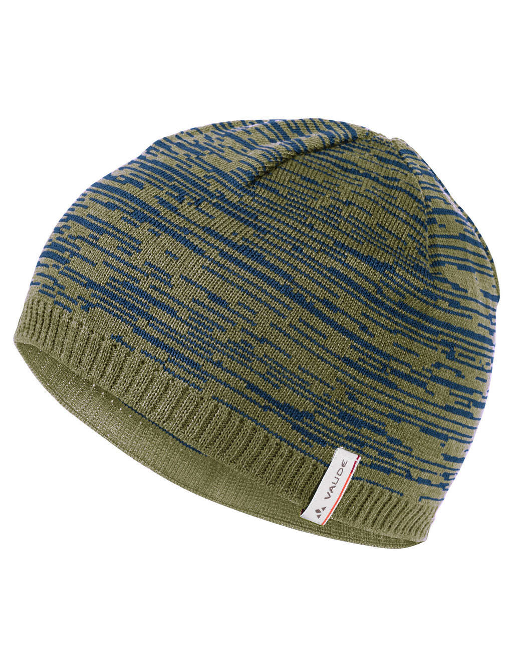Kids Cotton Beanie - dark sea/avocado