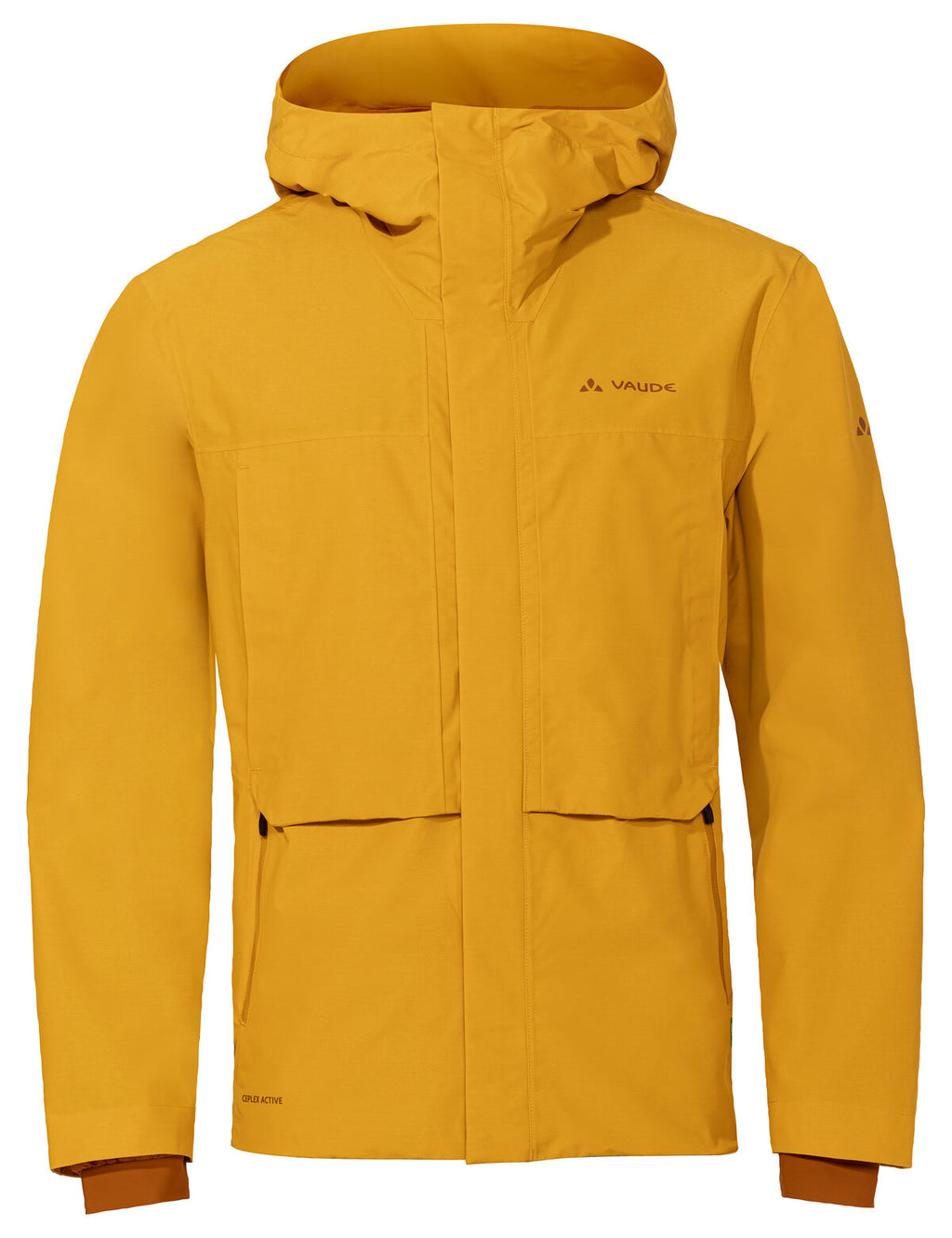 Men's Comyou Pro Rain Jacket - burnt yellow