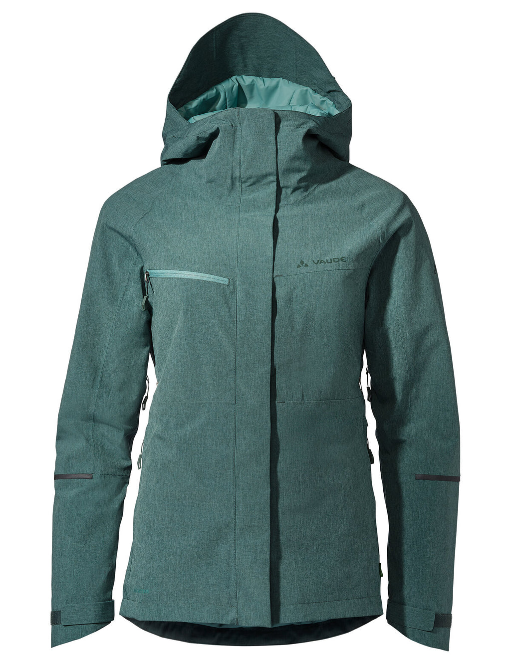 Women's Yaras Warm Rain Jacket - dusty forest