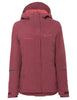 Women's Yaras Warm Rain Jacket - cassis uni