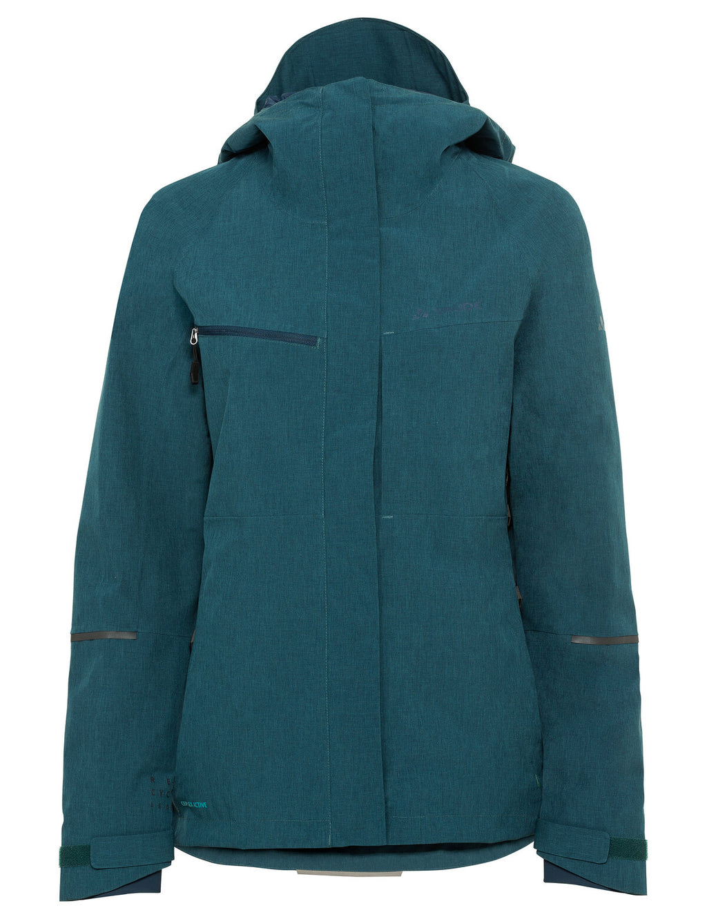 Women's Yaras Warm Rain Jacket - mallard green