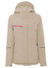 Women's Yaras Warm Rain Jacket - linen