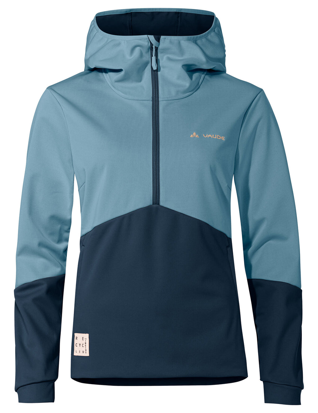 Women's Tremalzo Softshell HZ Jacket - dark sea