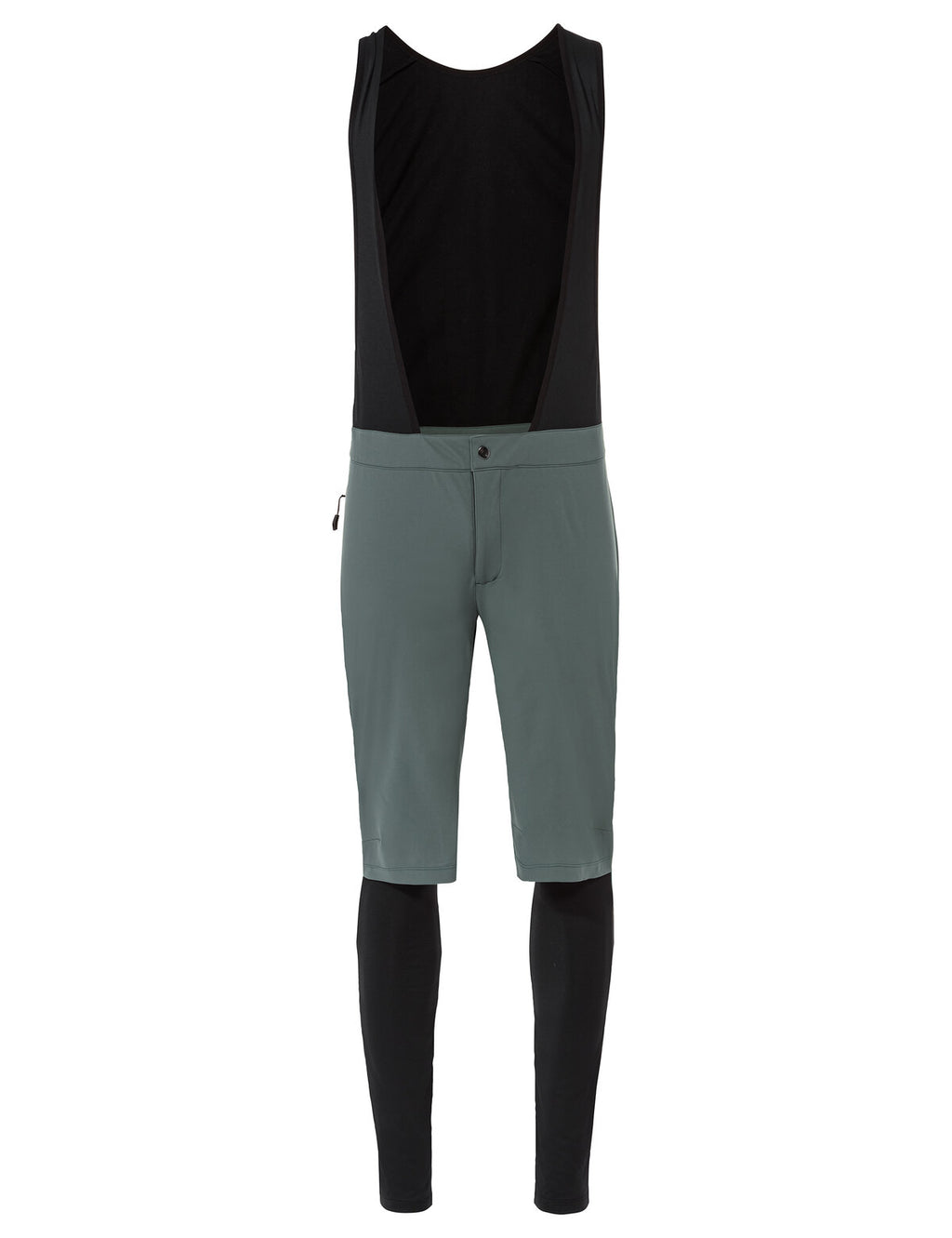 Men's Kuro Warm Hybrid Bib Tights - dusty forest
