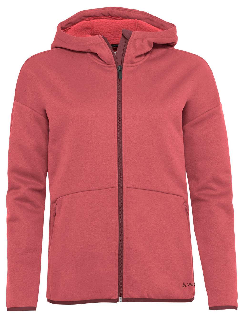 Women's Mineo Fleece Jacket - brick