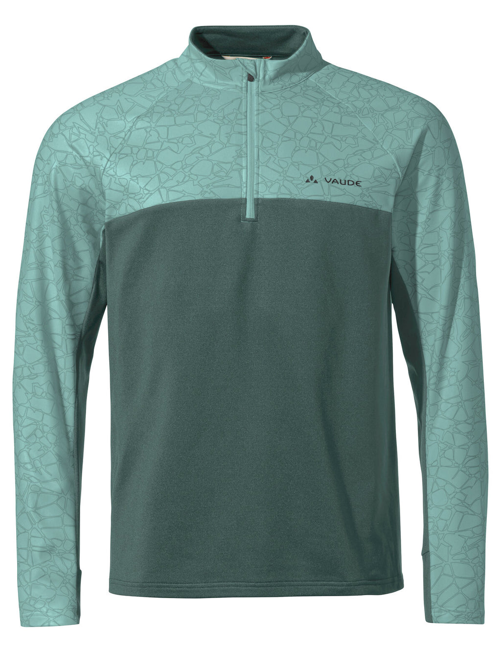 Men's Virt QZip LS Shirt II - dusty moss