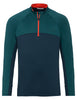 Men's Virt QZip LS Shirt II - mallard green