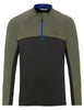 Men's Virt QZip LS Shirt II - cedar wood